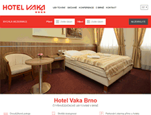 Tablet Screenshot of hotelvaka.cz